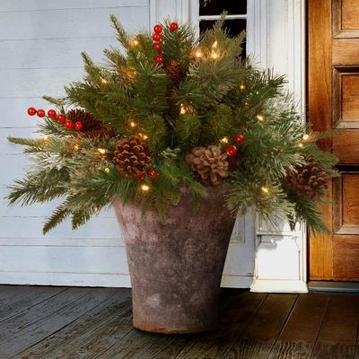 Multisell Products Hub Outdoor Floor Mounted Luminous Christmas Tree, Simulated Artificial Pine Needles For Vibrant Holiday Decorations Outdoor Floor Mounted Luminous Christmas Tree, Simulated Artificial Pine Needles For Vibrant Holiday Decorations