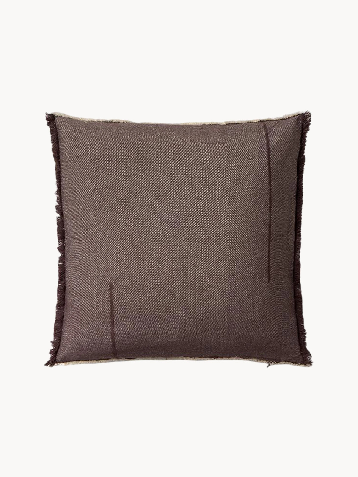 Lorena Canals Handgemaakte katoenen kussenhoes Silent Geometry