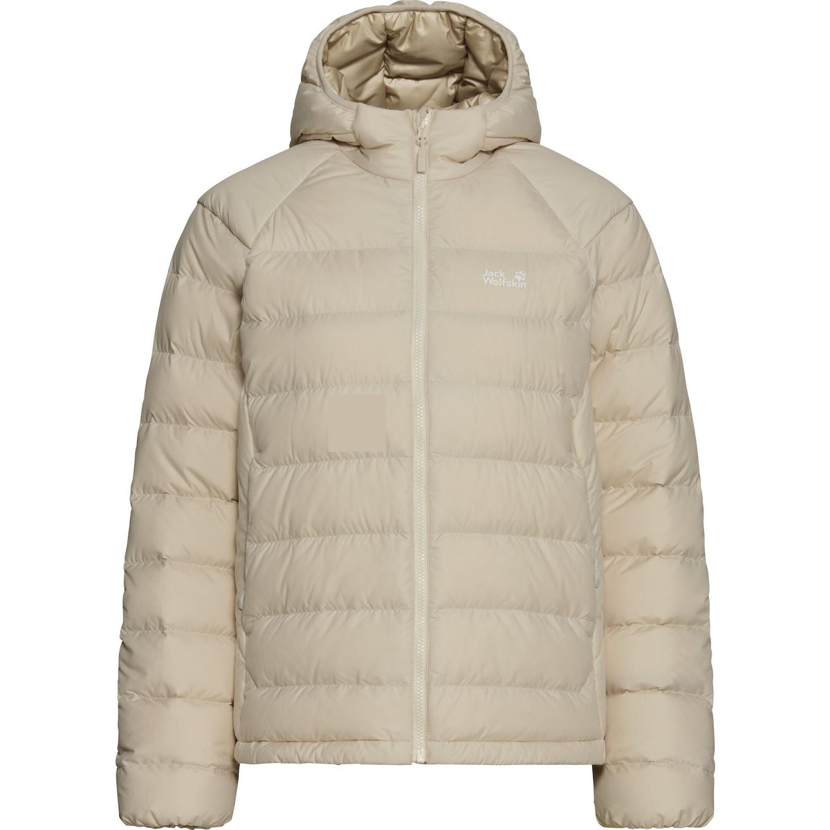 Jack Wolfskin Wild Pass Down Hoody W RDS oyster (A0084) L A66374_A0084_A10