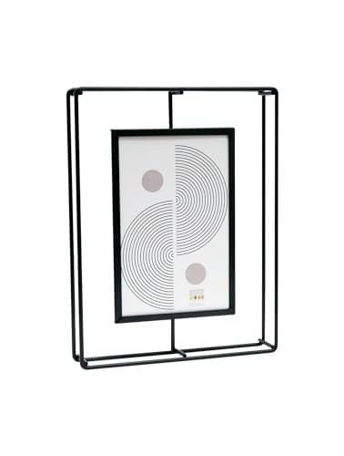 Deknudt Frames Fotolijst S68PD2 - Zwart Metaal - Vintage - Voor 10x15 cm