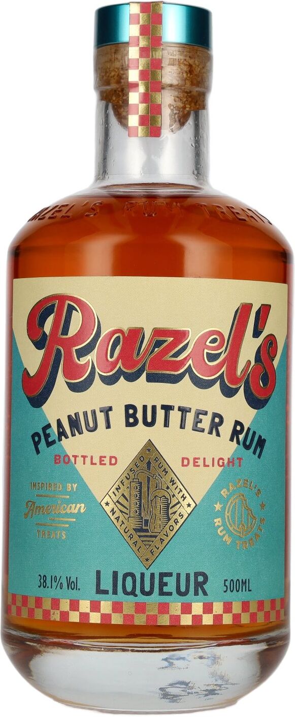 Razel’s Rum Treats Razel's Peanut Butter Rum Liqueur 38,1% Vol. 0,5l