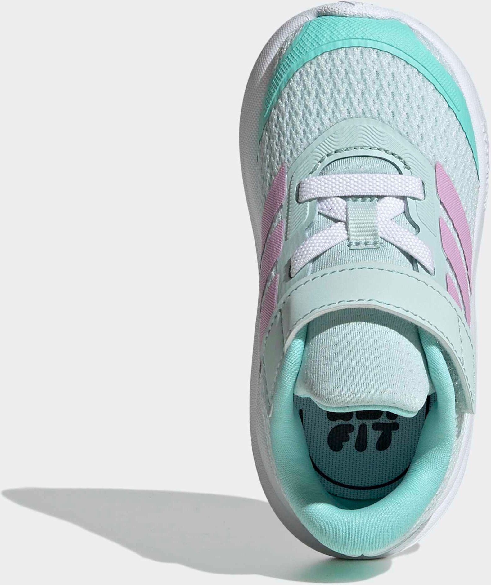 Sneaker ADIDAS SPORTSWEAR "RUNFALCON 6 KIDS", Kinder, Gr. 27, blau (halo mint, bliss lila, flash aqua), Synthetik, Textil, Schuhe Sneaker, für Kinder halo mint, bliss lila, flash aqua 27
