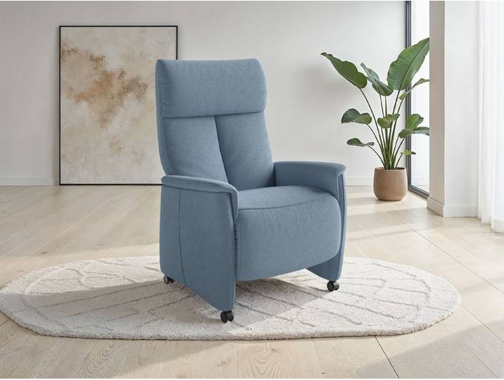 sit&more TV-Sessel Cremona mit Kopfteilverstellung, weitere Funktionen, Ergonomie L: manuelle Fußstütze & Rückenlehne