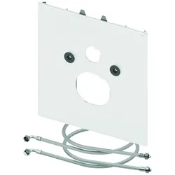 TECElux WC-Glasplatte, für TECEone WC mit Duschfunktion, 446x430x16mm, 9650110, Farbe: Glas Schwarz