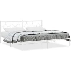 vidaXL, Bett, Louise With headboard (193 x 203 cm)