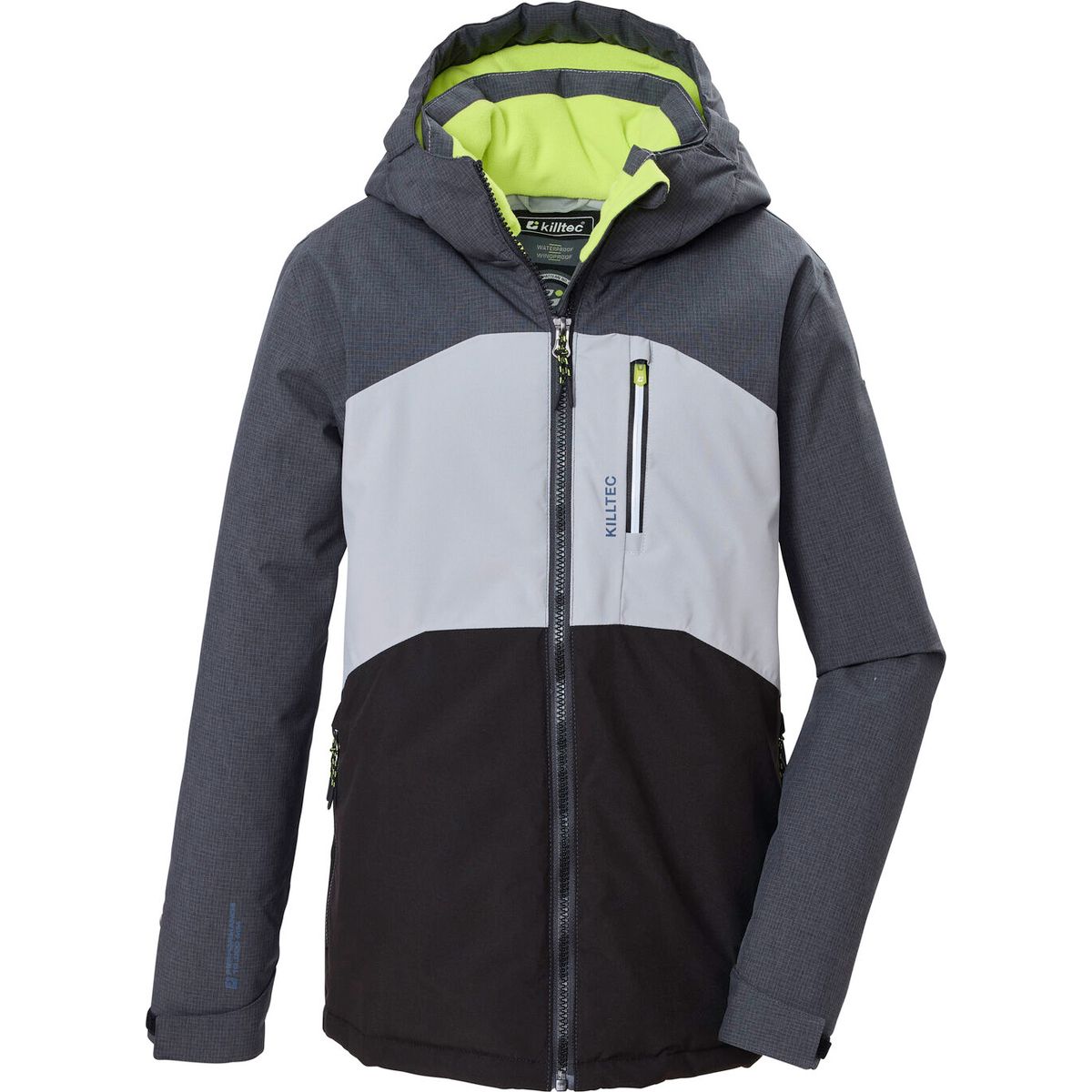 killtec KOW 172 Boys Jacket dunkel stahl (00233) 128 44842-000-00233-128