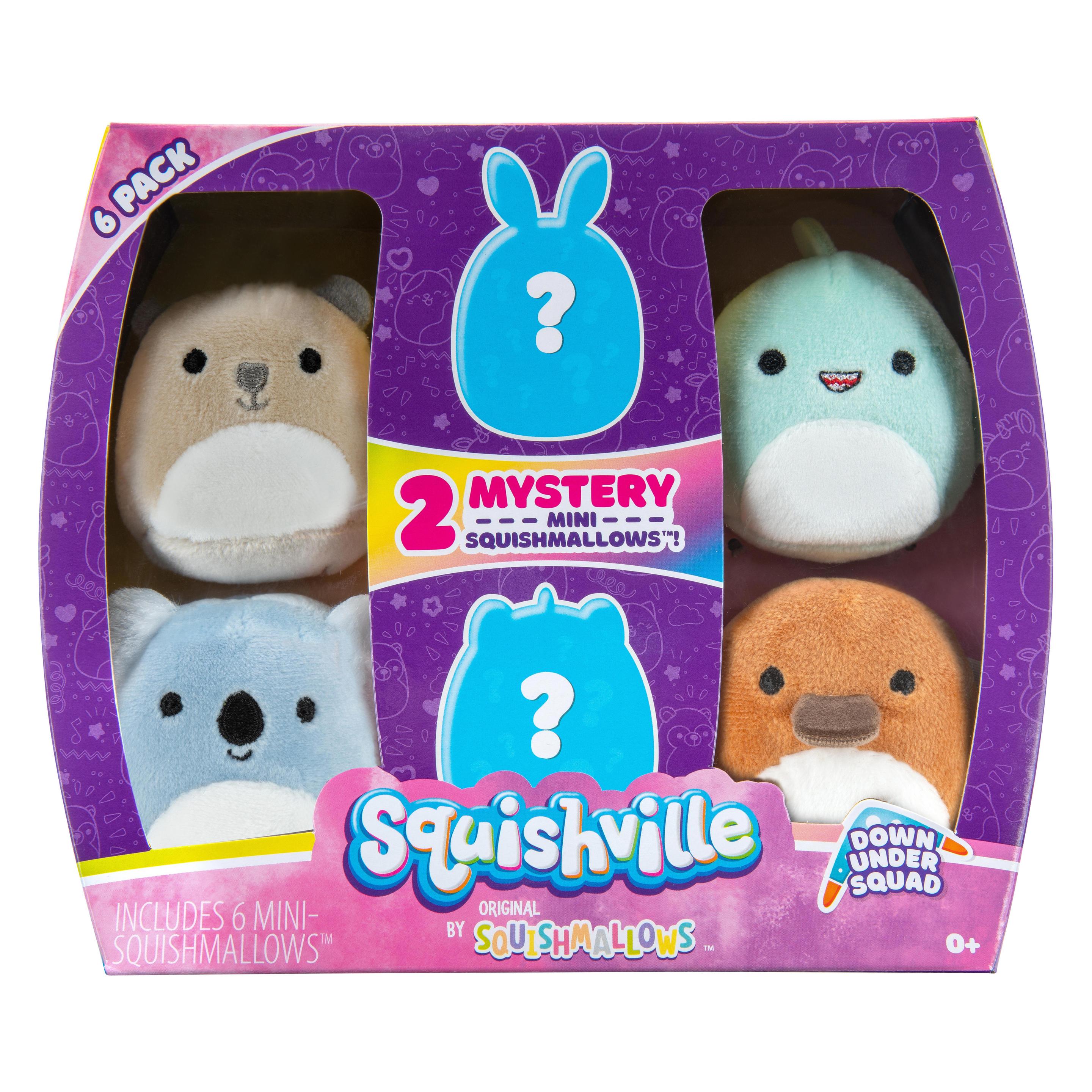 Squishmallows 6-pak - Down Under Squad (21292611)