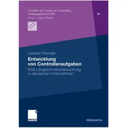 Entwicklung von Controlleraufgaben, Fachbücher von Carsten Prenzler