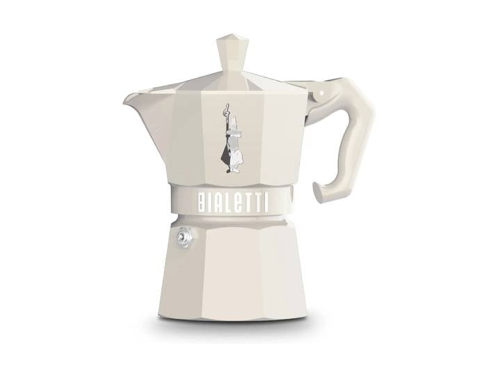 Bialetti Cafetière moka Bialetti exclusive Crème, 3 tasses