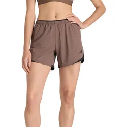 New Balance Damen RC Essential Short 5" S braun