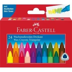 Faber-Castell 120024 Wachsmalstift 24 Stück(e)
