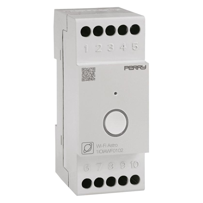 Wallair Hutschienen Zeitschaltuhr Ötzpolat nomischer WLAN Schalter 2 Mod. DIN (1IOIAWF0102)