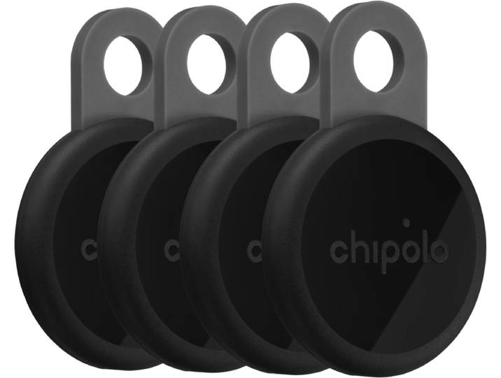 Chipolo LOOP 4-Pack Zwart