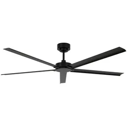 Beacon Lighting Deckenventilator Monza Alu, Eisen, Stahl & Metall Schwarz