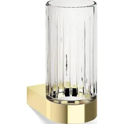 Century Zahnbürstenbecher geriffelt goldfarben für die Wand