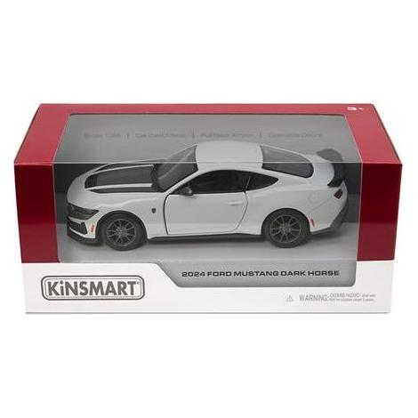 Kinsmart KINS Die-cast Modell 2024 Ford Mustang Dark Horse, 1:38, ast 8 (KT5455)