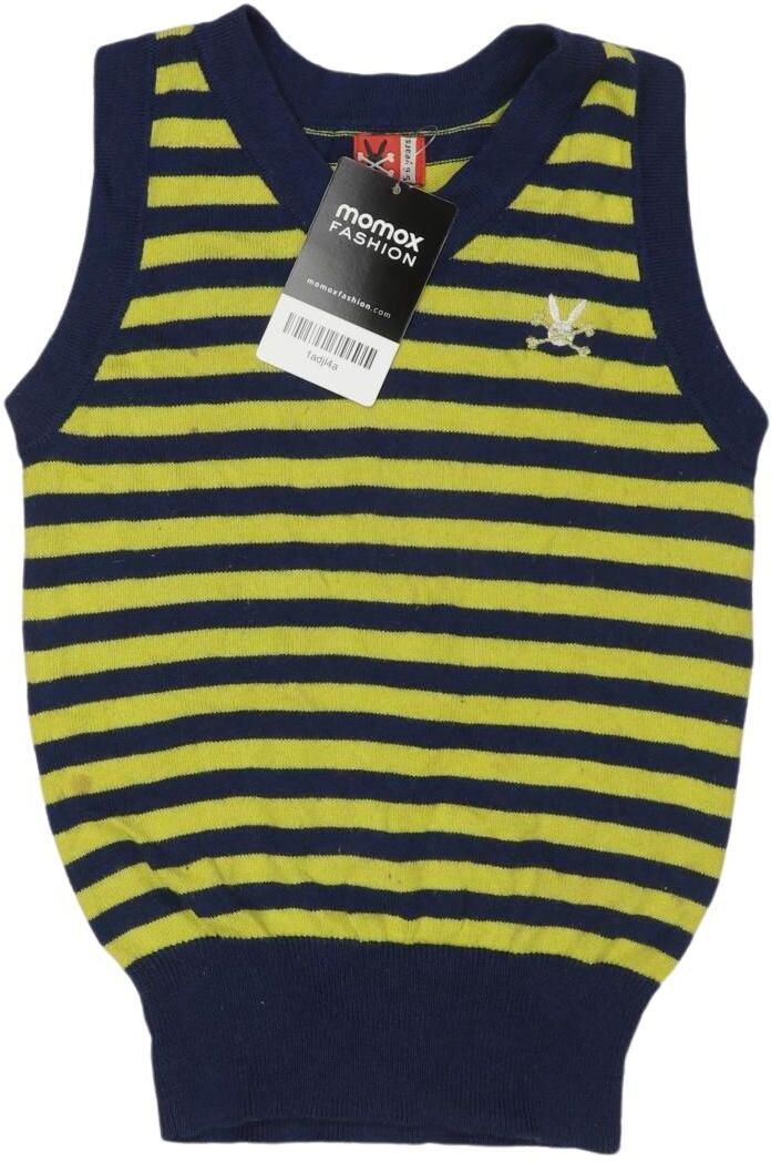 no added sugar Jungen Pullover, Mehrfarbig, Gr. EU 116, Baumwolle / Merino - Second Hand