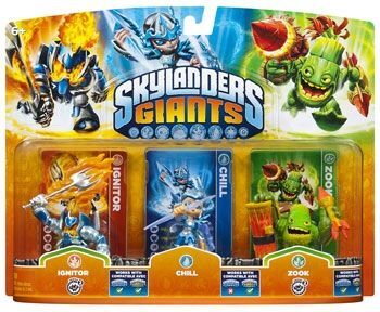 Activision Skylanders Giants Triple Pack-Ignitor Chill Zook (Diversen) Nieuw