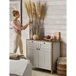 Kommode SANSIBAR TIBRO (BHT 100x89x42 cm) - BHT 100x89x42 cm