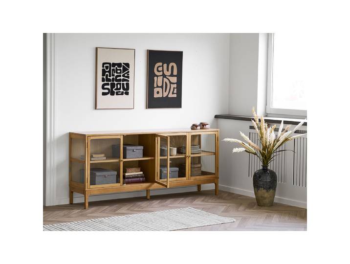 Impression d'art Dubki Type B Polyester Marron 50 x 70 x 2cm