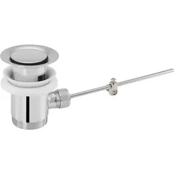ASW Ablaufgarnitur 1 1/4" 100108 mit Excenterstopfen, verchromt