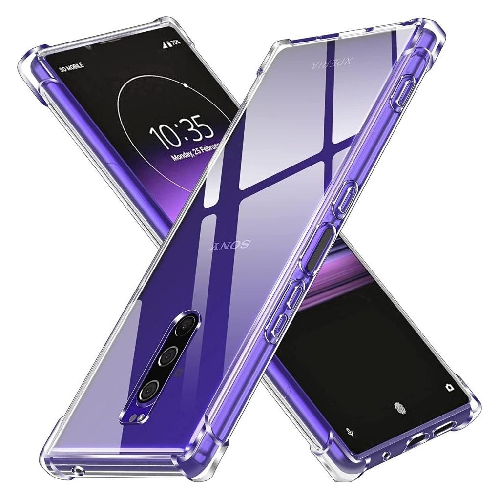 Screenguard Sony Xperia 1 Hülle Crystal Soft Airbag Bumper (Sony Xperia 1) (00031251)