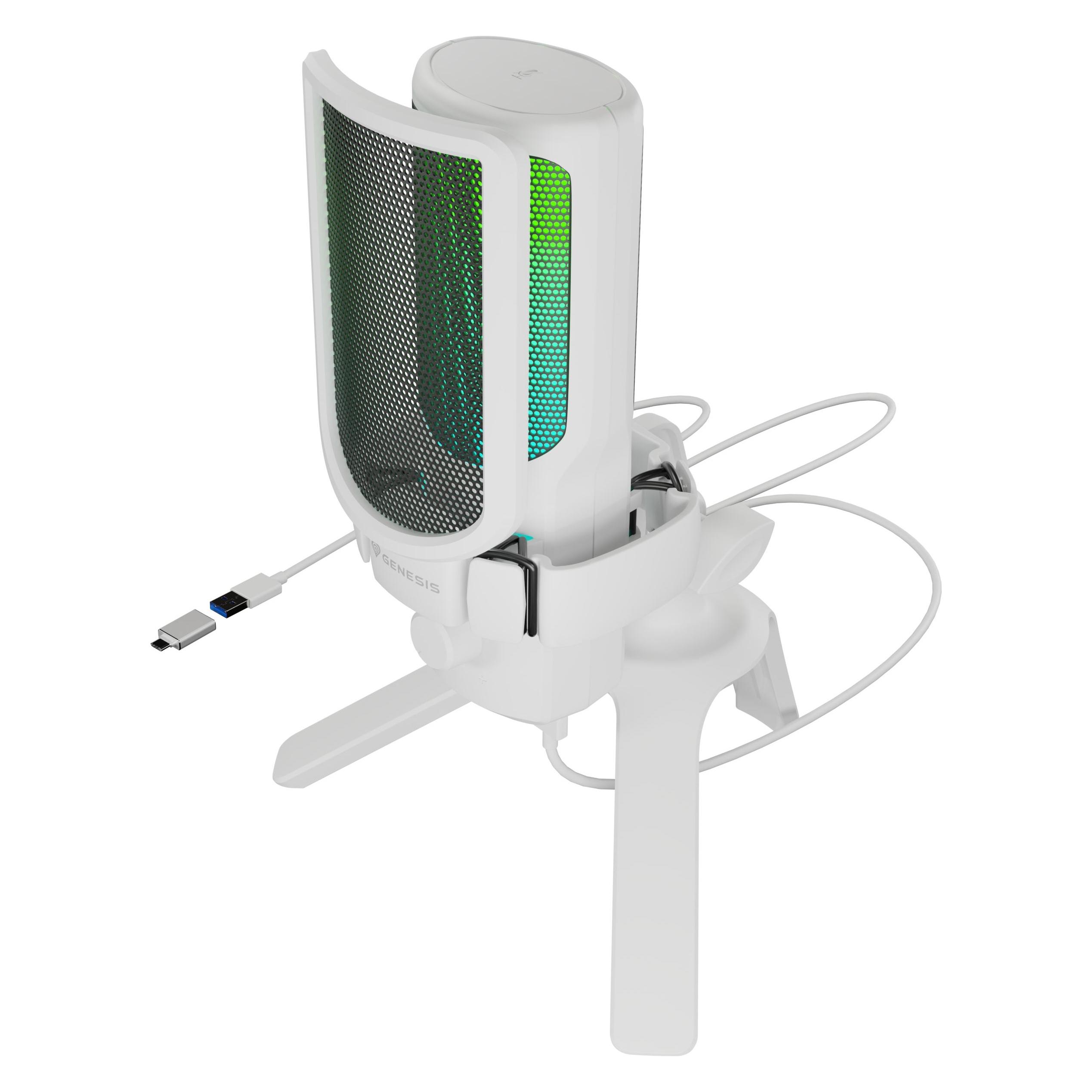Genesis Gaming Mikrofon RADIUM 250 USB weiss (NGM-2353)