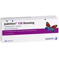 Jodetten 150 Henning 150 Mikrogramm