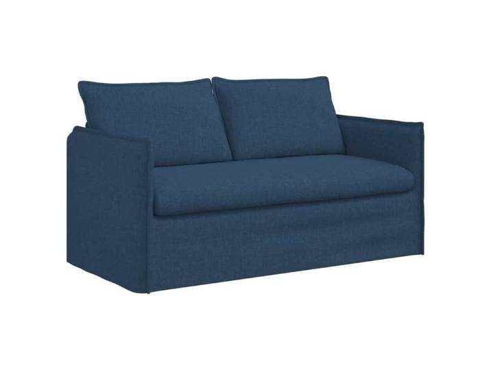 Canapé Bleu 156 x 82 x 85 cm tissu