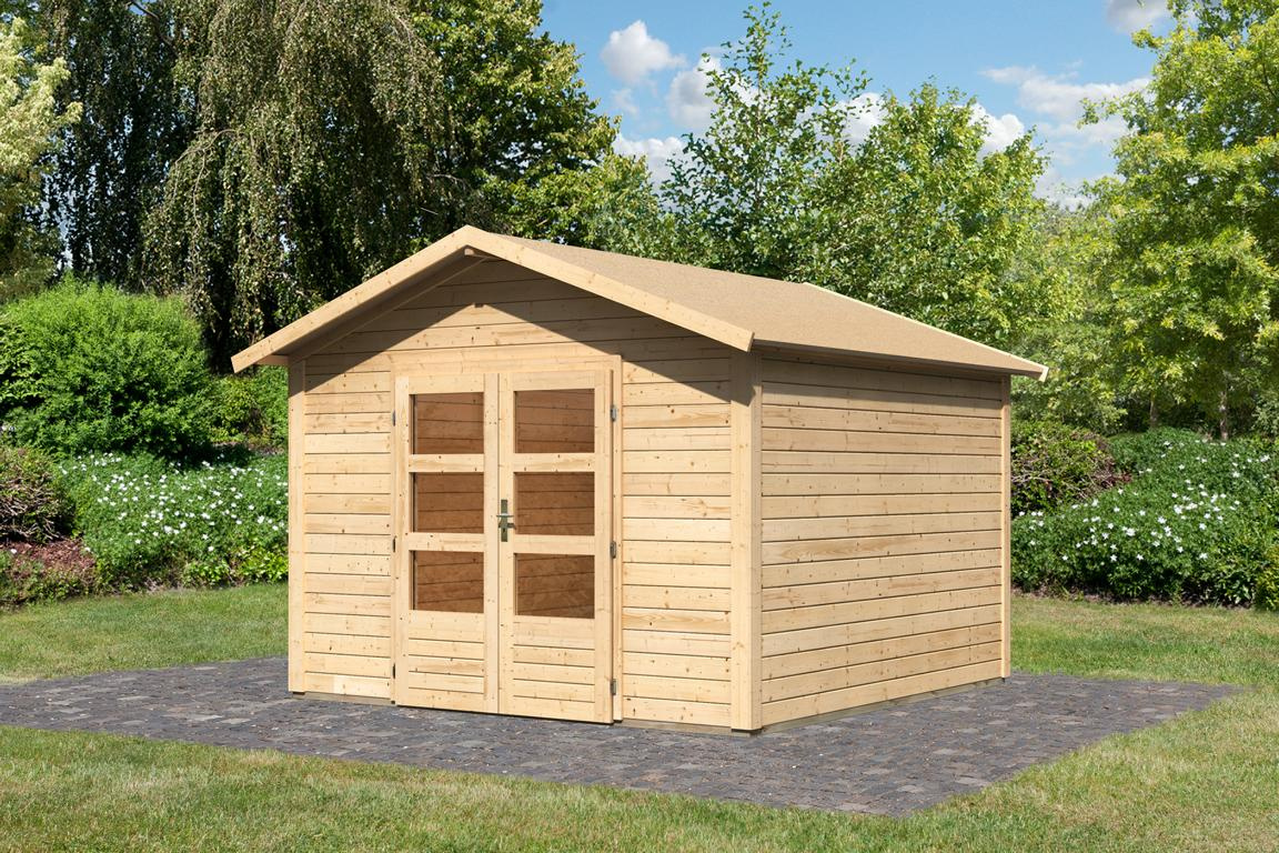 KARIBUHOLZT SH Talkau 8 natur 304x304x238 08441848