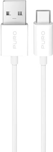 Puro Cabo TPE  USB para USB-C 2m - Branco