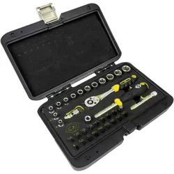 C.K T4660 Steckschlüssel-Bit-Einsatz-Set metrisch 1/4" 36teilig T4660