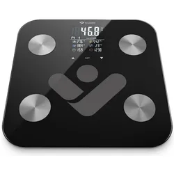 KAM, Personenwaage, FitShape S6 BT Schwarz