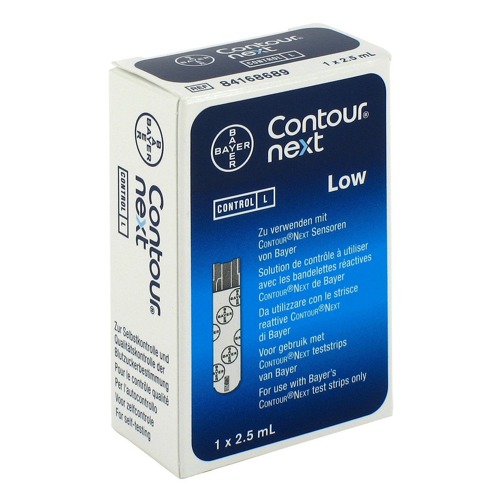 Ascensia Diabetes Care Deutschland GmbH Contour next Kontrolllösung niedrig 08884607