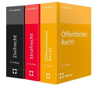 Öffentliches Recht – Strafrecht – Zivilrecht, Set von , Nomos, 978-3-7560-2088-1