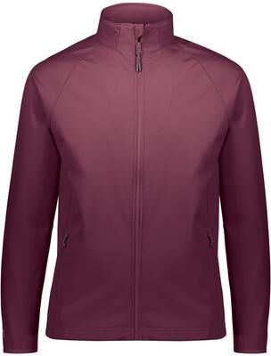 Holloway 229521 Featherlight Soft Shell Jacket in Maroon size 2XL   Polyester