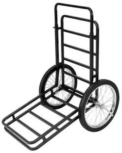 Costway Double-Layer Deer Cart with 20 Inch Rubber Wheels