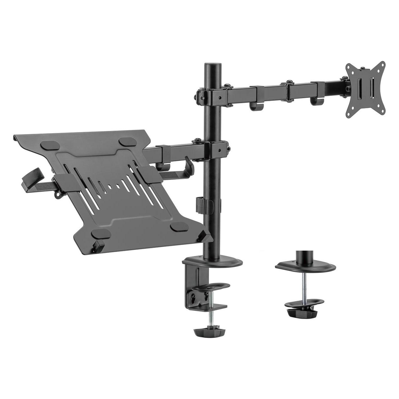 Aisens Soporte Mesa Giratorio E Inclinable Portatil Y Monitor 9kg De 17-32 (Tisch, 32", 9 kg) (DTL32TSR-193)