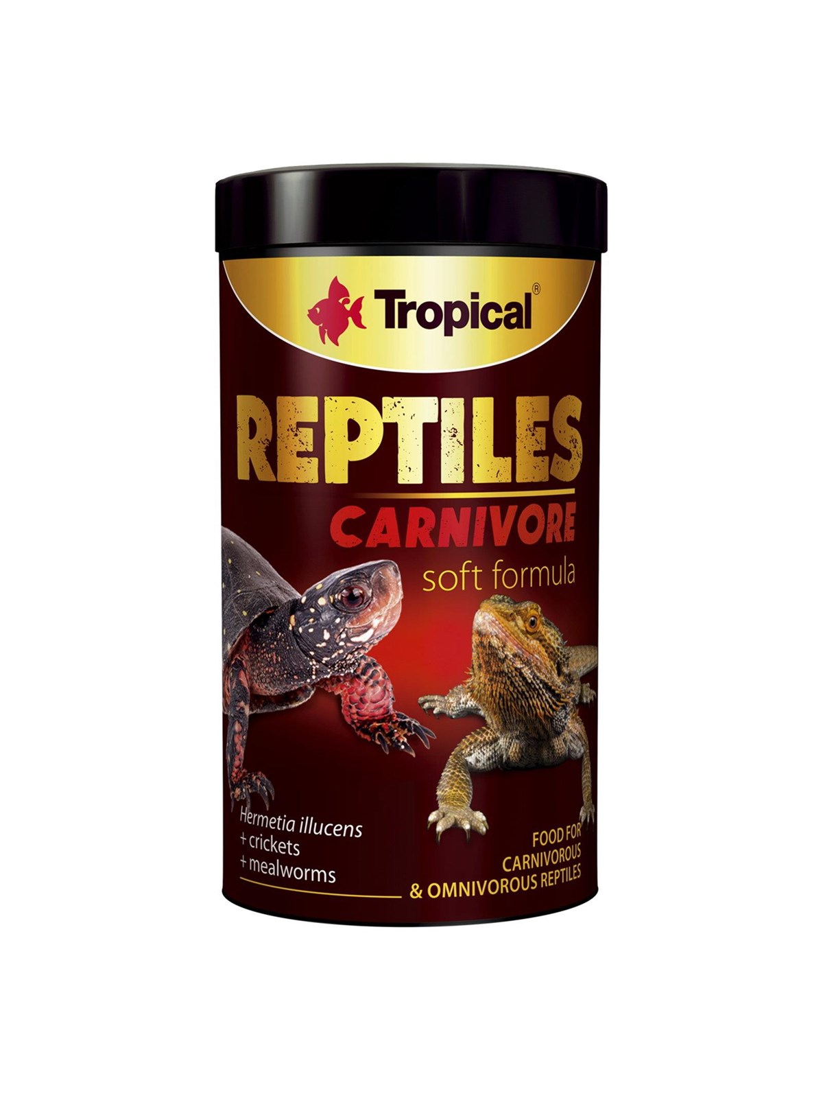 Tropical Reptiles Soft Carnivore 1000 ml. / 260 g.
