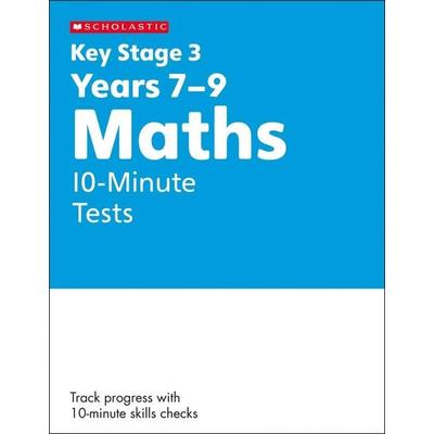 KS3 Maths 10-Minute Tests Years 7-9 with answers., Taschenbuch von Paul Hollin, Scholastic, 978-0-7023-2683-7