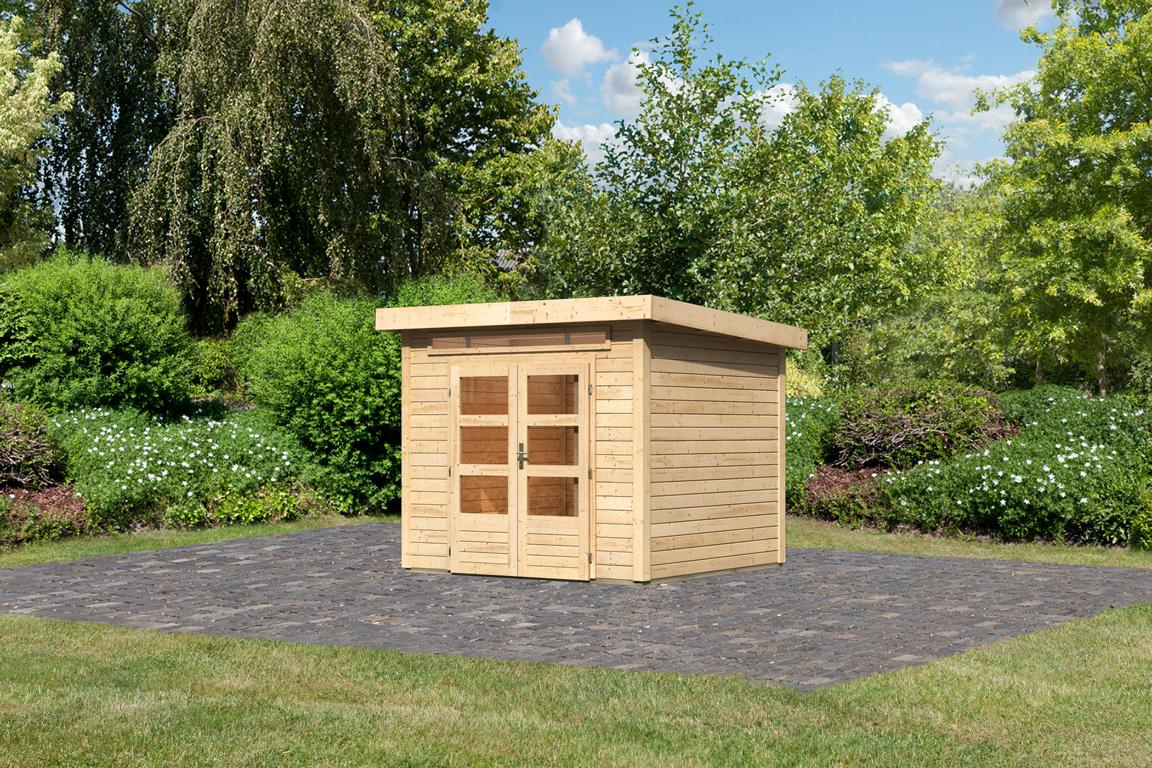 KARIBUHOLZT SH Kandern 3 natur 244x244x230 08441807