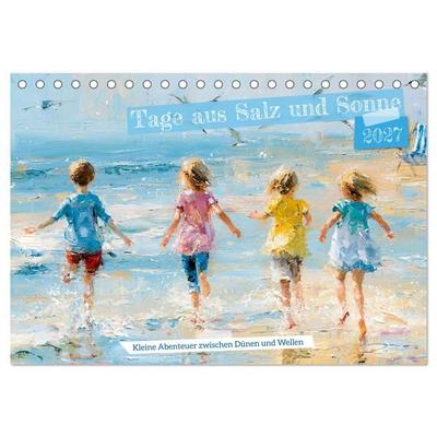 Tage aus Salz und Sonne (Tischkalender 2027 DIN A5 quer), CALVENDO Monatskalender