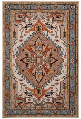 Alora Decor Cyrus Transitional Medallion Hand-Tufted Wool Rug