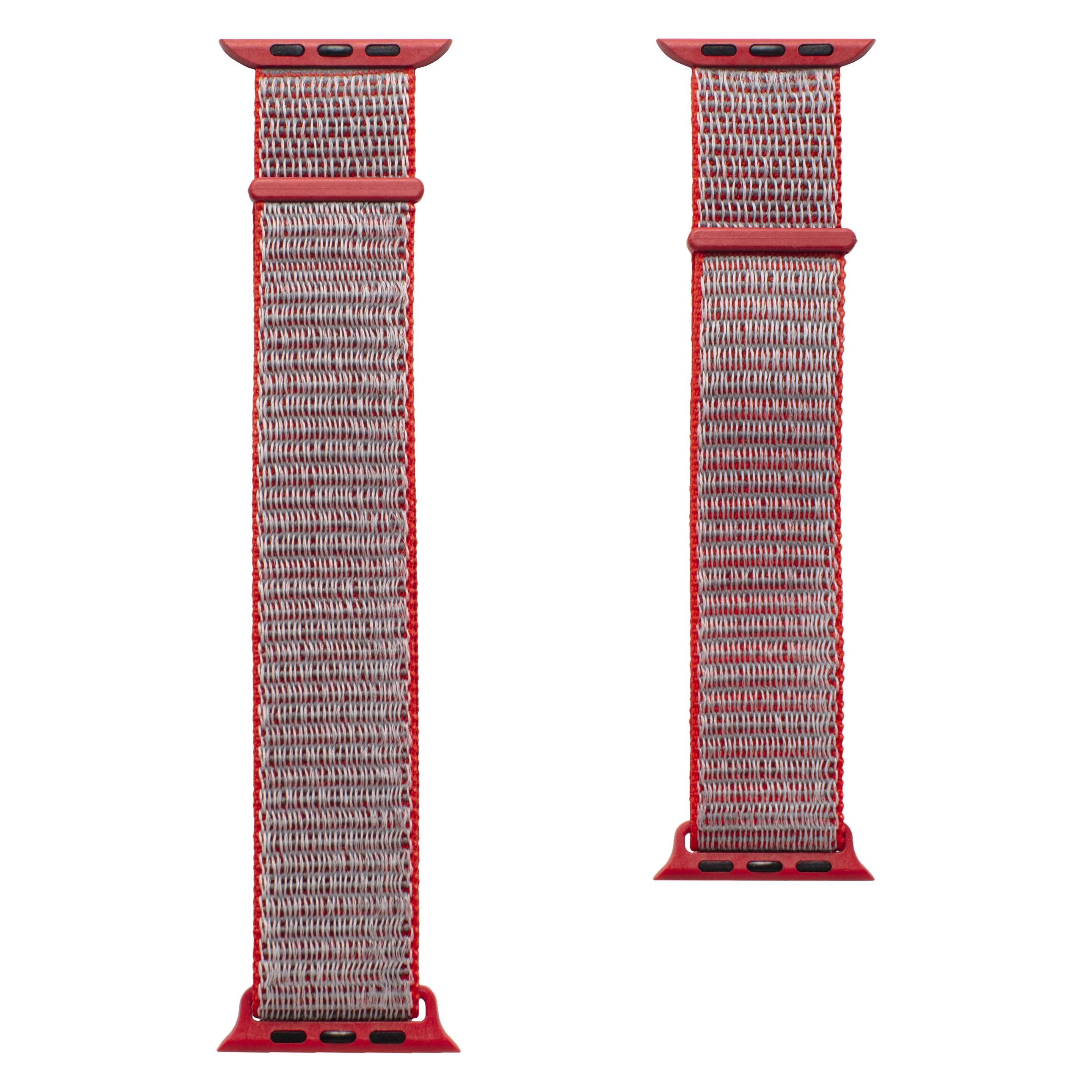 Zagg GEAR4 705009519, Band, Orologio intelligente, Rosso, Apple, Apple Watch 45/44/42mm, Nylon (Nylon) (705009519)