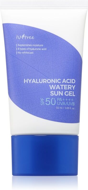 Isntree Hyaluronic Acid schützende Gelcreme für empfindliche trockene Haut SPF 50+ 50 ml