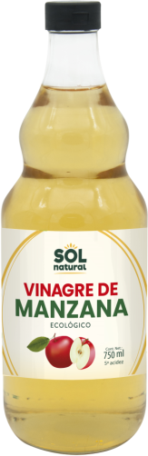 Sol Natural Organic Apple Cider Vinegar 750 ml