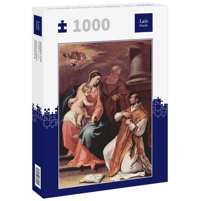 Lais Puzzle Sebastiano Ricci - Heilige Familie und der Hl. Ignatius von Loyola 1000 Teile