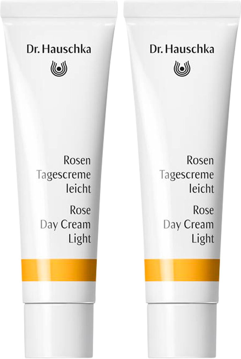 60ml Dr. Hauschka Rosen Tagescreme Leicht Set (2 x 30ml)