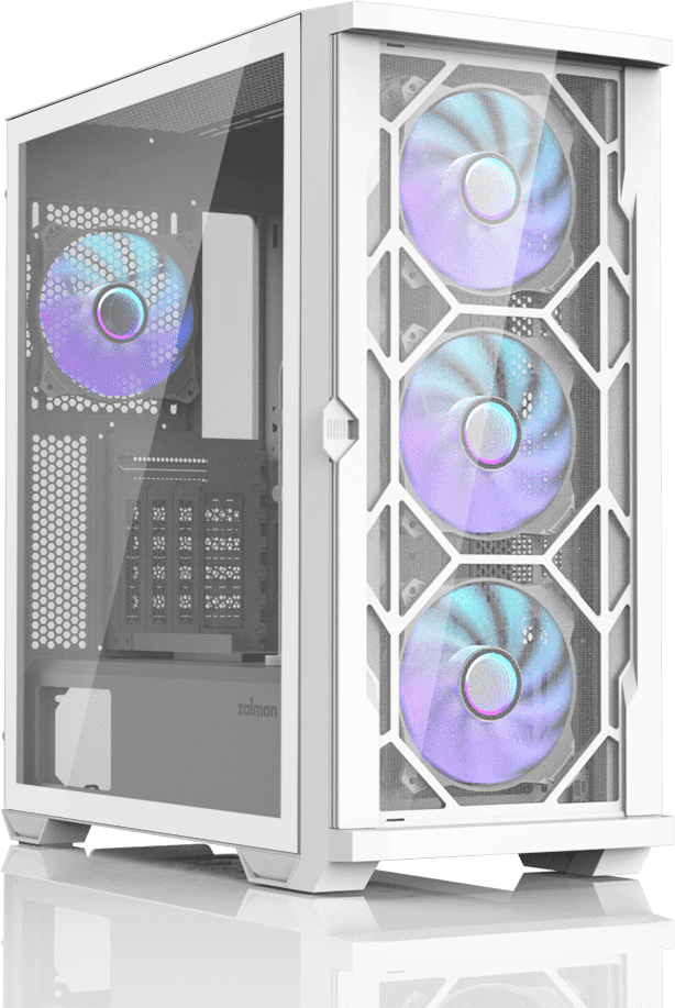 Zalman Z10 Duo PC-Geh&auml;use, ATX - Weiss