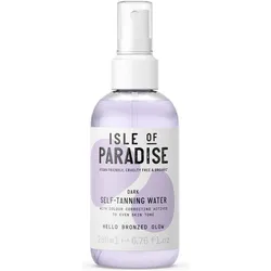 Isle of Paradise, Selbstbräuner, Dark Self-Tanning Water Selbstbräunungs-Spray 200 ml Bronze Körper (Selbstbräunungsspray, 200 ml)